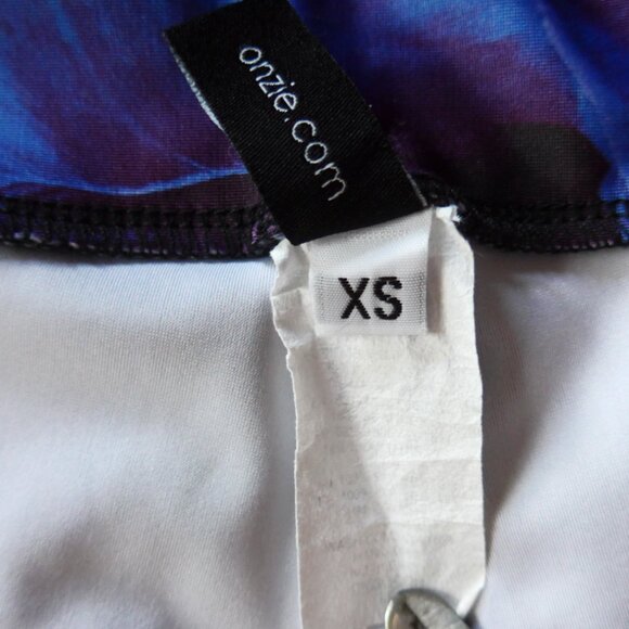 Onzie Womens XS midnight anemone leggings - Picture 10 of 12